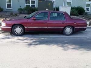 Beige 1998 Cadillac DeVille