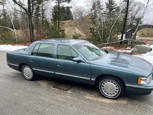 Blue 1999 Cadillac DeVille