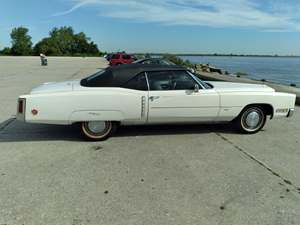 1971 Cadillac Eldorado with White Exterior