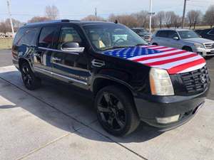 Black 2008 Cadillac Escalade ESV