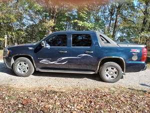 Blue 2008 Chevrolet Avalanche