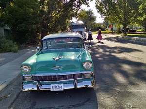 Teal 1956 Chevrolet Bel Air