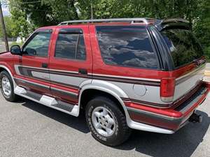 Red 1996 Chevrolet Blazer