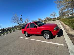 Red 1998 Chevrolet Blazer