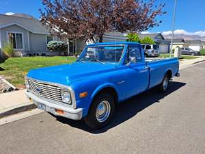 Blue 1972 Chevrolet C10