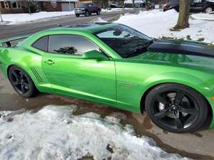 2011 Chevrolet Camaro with Green Exterior