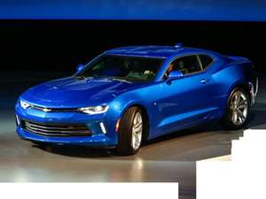 Blue 2017 Chevrolet Camaro