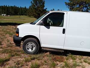 White 2020 Chevrolet Chevy Van