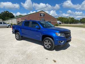 Blue 2018 Chevrolet Colorado