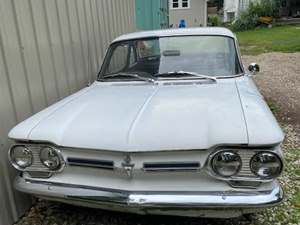 White 1962 Chevrolet Corvair