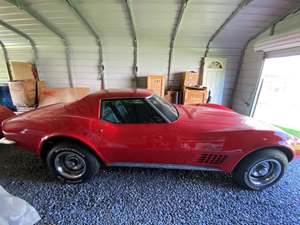 Red 1970 Chevrolet Corvette