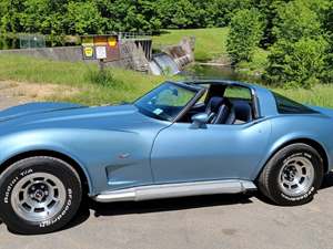 Blue 1979 Chevrolet Corvette