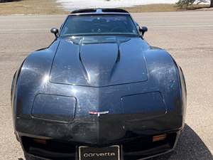 Black 1980 Chevrolet Corvette