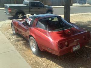 Red 1982 Chevrolet Corvette