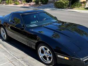 Black 1985 Chevrolet Corvette