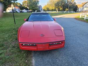 Red 1989 Chevrolet Corvette