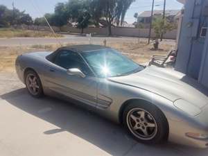 Silver 1998 Chevrolet Corvette