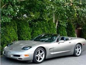 Silver 1999 Chevrolet Corvette