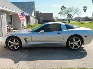 Silver 2003 Chevrolet Corvette