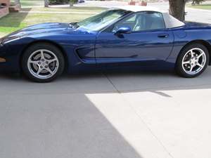 Blue 2004 Chevrolet Corvette