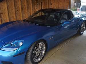 Blue 2005 Chevrolet Corvette