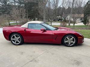 Red 2008 Chevrolet Corvette