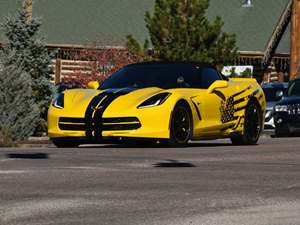 Yellow 2015 Chevrolet Corvette