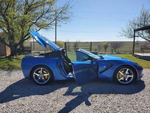 2015 Chevrolet Corvette with Blue Exterior