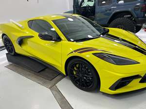 Yellow 2023 Chevrolet Corvette