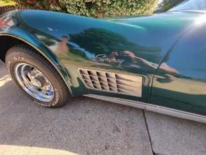 1971 Chevrolet Corvette Stingray with Green Exterior