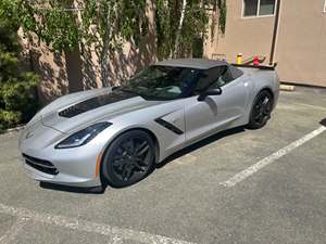 2014 Chevrolet Corvette Stingray with Silver Exterior