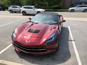 Red 2019 Chevrolet Corvette Stingray