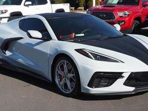 2020 Chevrolet Corvette Stingray with White Exterior