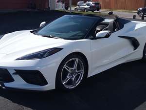 White 2022 Chevrolet Corvette Stingray