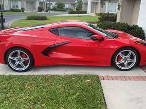 Red 2022 Chevrolet Corvette Stingray