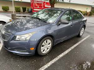 Blue 2014 Chevrolet Cruze