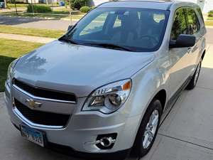 Silver 2010 Chevrolet Equinox