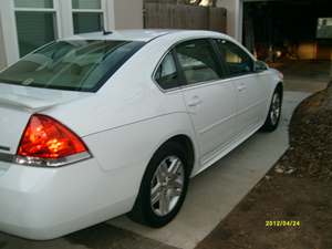 White 2010 Chevrolet Impala