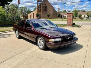 Purple 1996 Chevrolet Impala SS