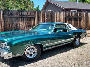 Green 1973 Chevrolet Montecarlo