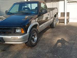 Black 1994 Chevrolet S-10