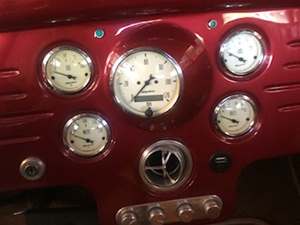 Red 1931 Chevrolet Sedan