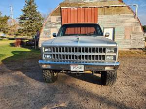 1981 Chevrolet Silverado 1500 with Silver Exterior