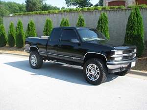 Black 1998 Chevrolet Silverado 1500
