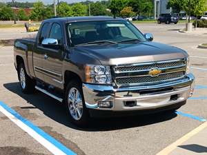 Beige 2012 Chevrolet Silverado 1500 Crew Cab