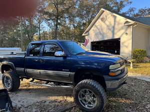 Blue 1999 Chevrolet Silverado 2500