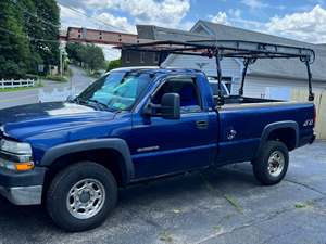 Blue 2002 Chevrolet Silverado 2500HD