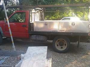 Red 1998 Chevrolet Silverado 3500