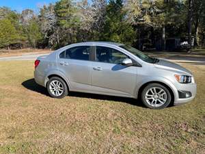 Silver 2012 Chevrolet Sonic