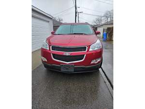 Red 2012 Chevrolet Traverse